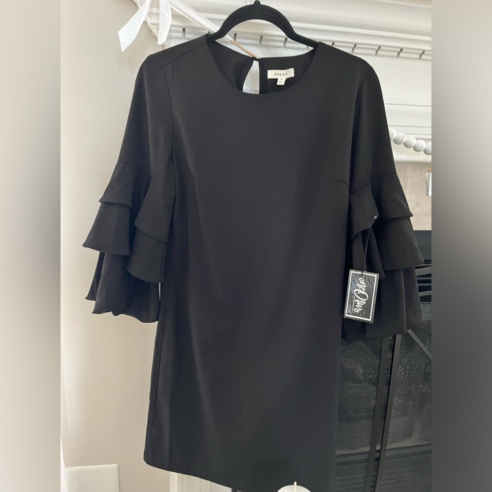 Boutique black dress - M